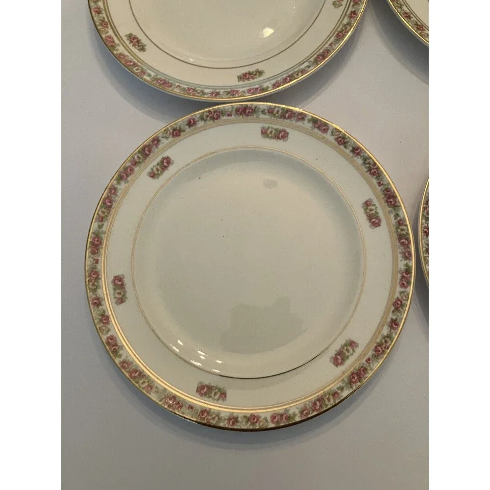 Lot of 6 POPE GOSSER St. Regis China Salad Plates